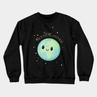 Cute Round Earther Crewneck Sweatshirt